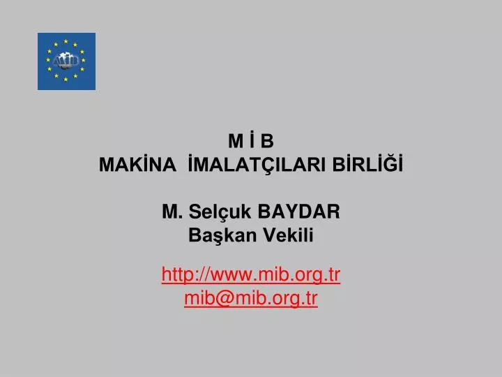 m b mak na malat ilari b rl m sel uk baydar ba kan vekili