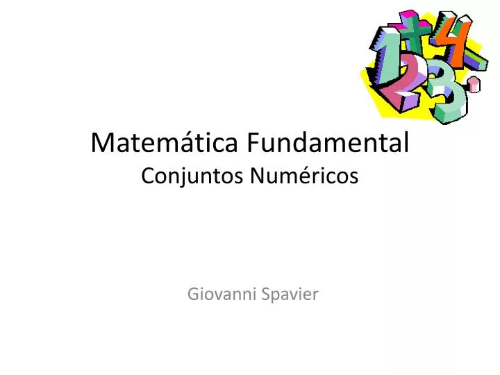 matem tica fundamental conjuntos num ricos