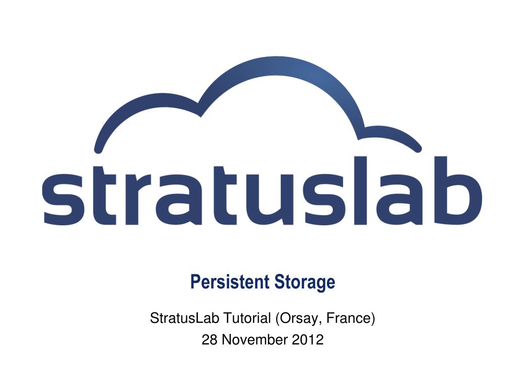 PPT - Persistent Storage PowerPoint Presentation, free download - ID ...