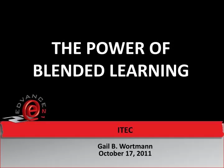 the power of blended learning