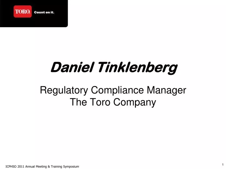 daniel tinklenberg