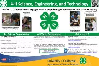 4-H Science, Engineering, and Technology