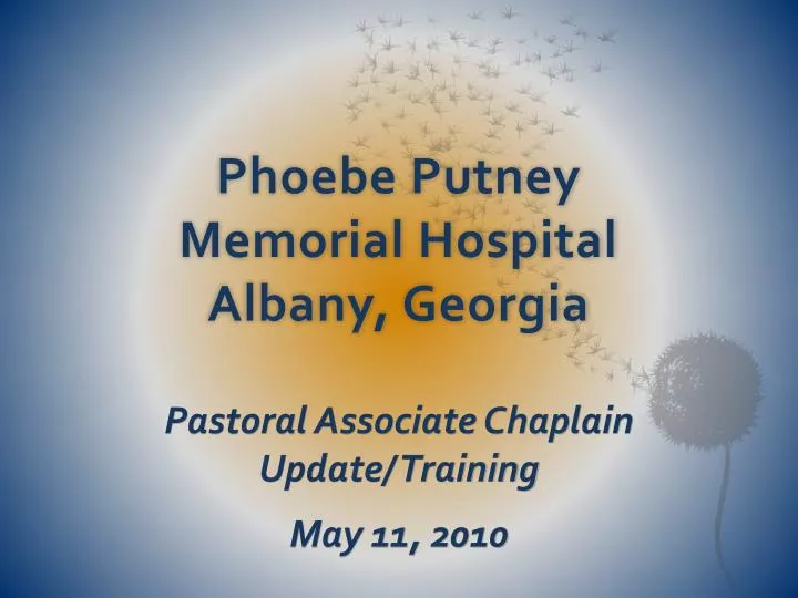 phoebe putney memorial hospital albany georgia