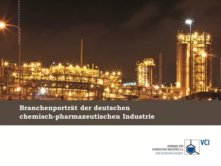 branchenportr t der deutschen chemisch pharmazeutischen industrie