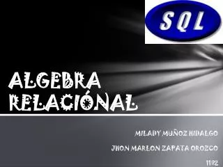 algebra relaci nal
