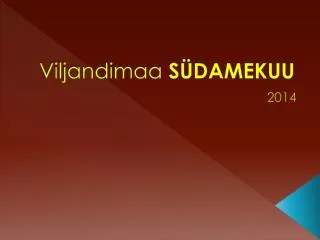viljandimaa s damekuu