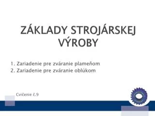 z klady stroj rskej v roby
