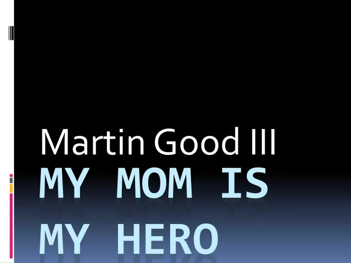 martin good iii
