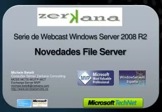 serie de webcast windows server 2008 r2 novedades file server