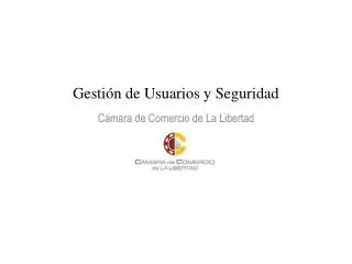 gesti n de usuarios y seguridad