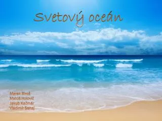 svetov oce n