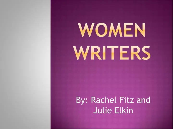 women writers