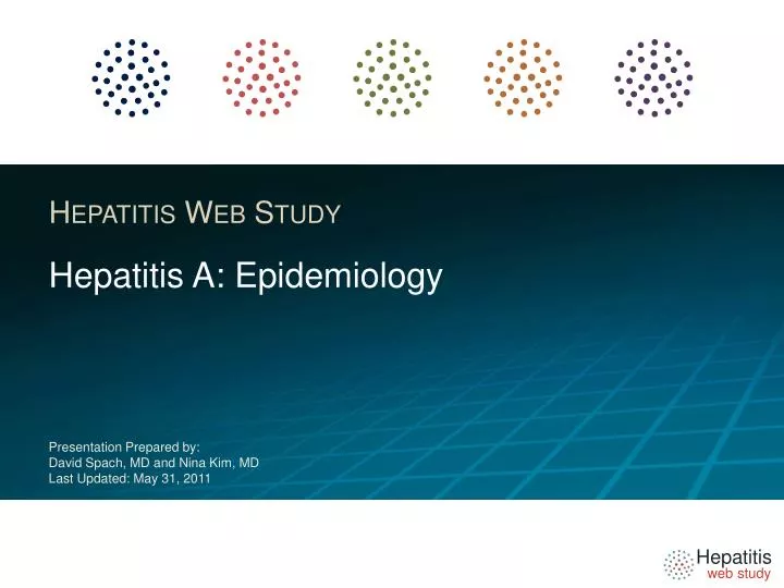 hepatitis a epidemiology