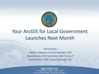 Your ArcGIS for Local Government Launches Next Month