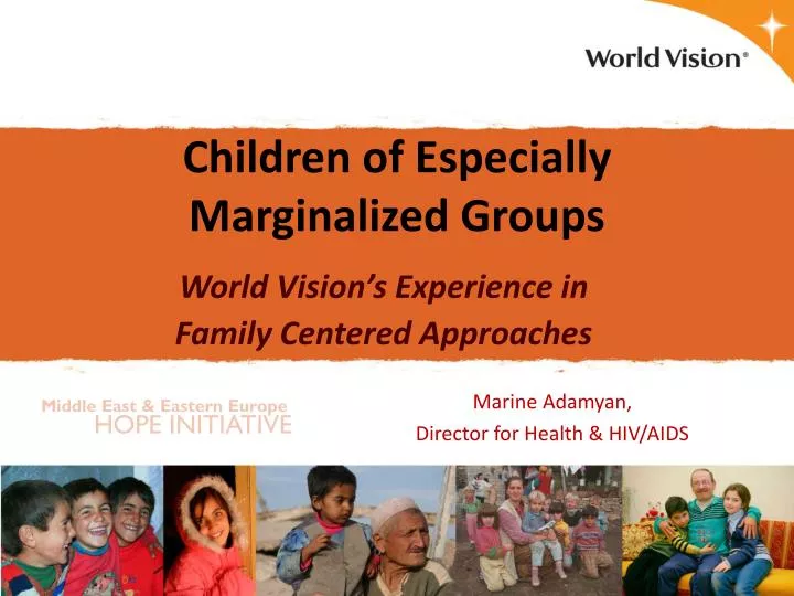 children of especially marginalized groups