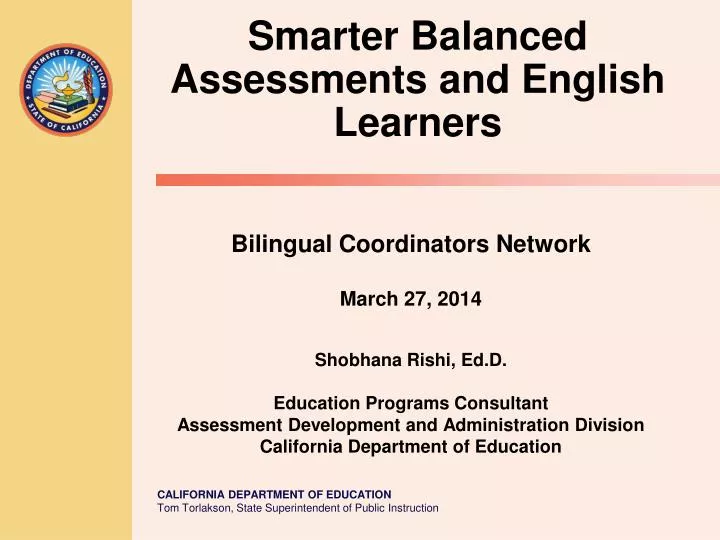 smarter balanced assessments and english learners