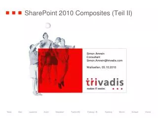 SharePoint 2010 Composites (Teil II)