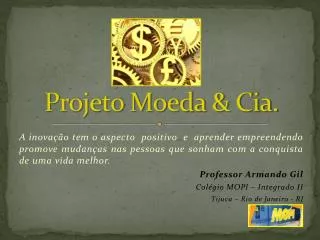 projeto moeda cia
