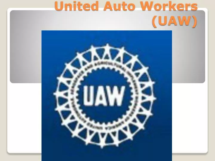 united auto workers uaw