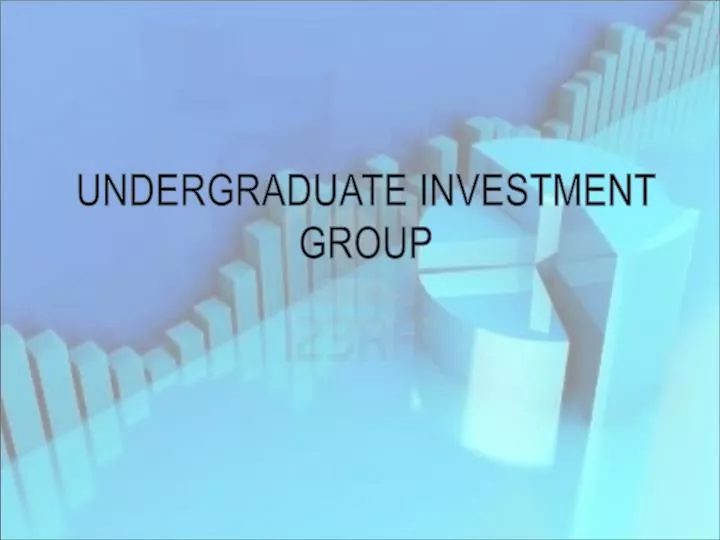 undergraduate investment group
