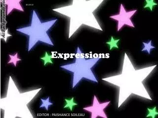 expressions