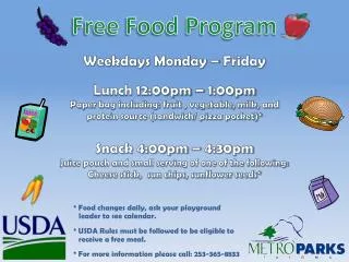 Free Food Program