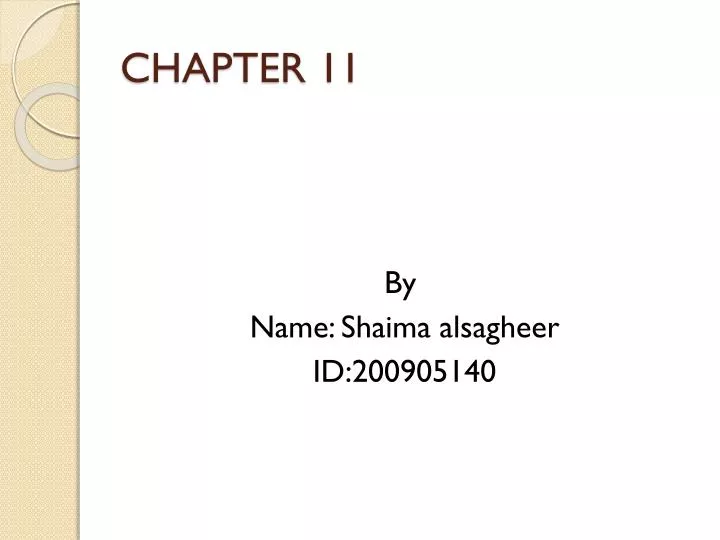 chapter 11