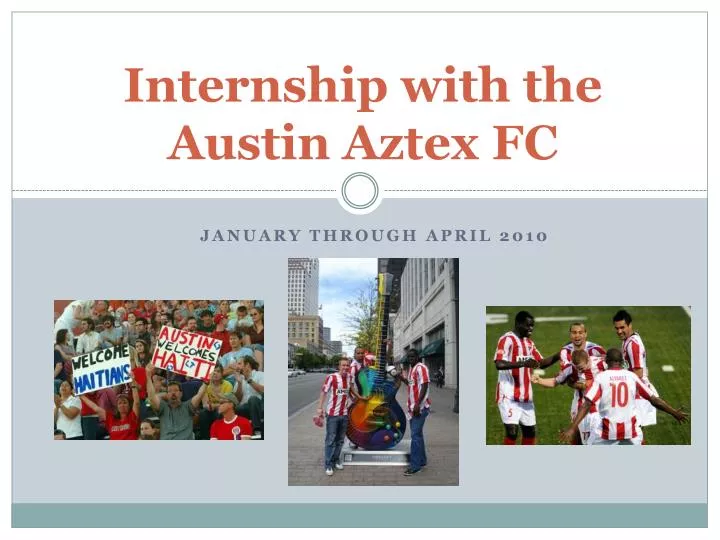 internship with the austin aztex fc