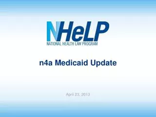 n4a Medicaid Update