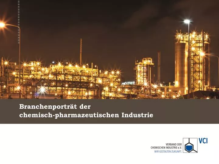 branchenportr t der chemisch pharmazeutischen industrie