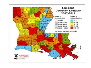 Louisiana Operation Lifesaver 2007-2011