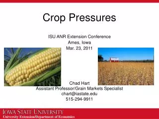Crop Pressures