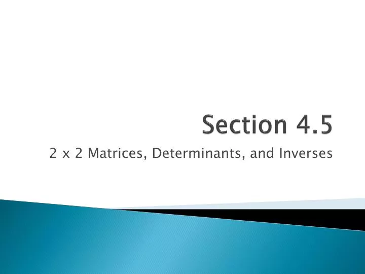 section 4 5