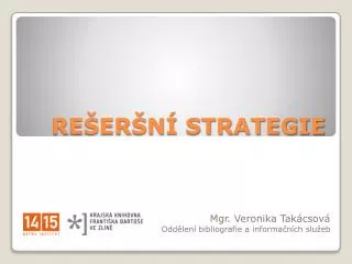 re er n strategie