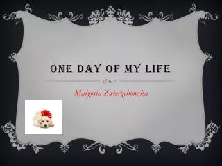 One Day of my life