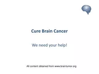 Cure Brain Cancer