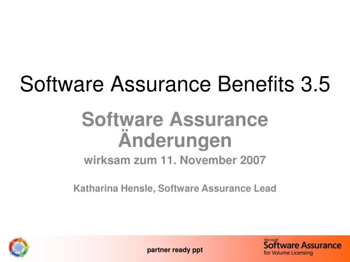 software assurance benefits 3 5