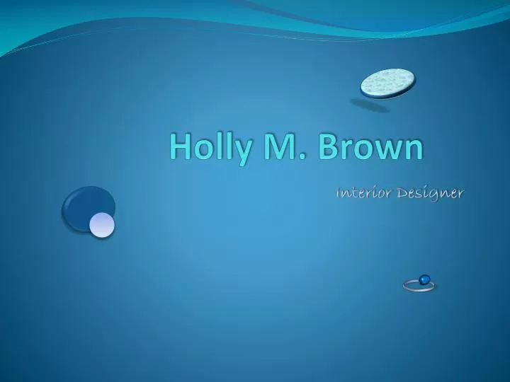 holly m brown