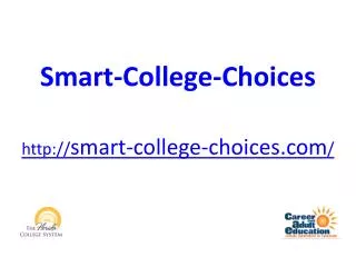 Smart-College-Choices