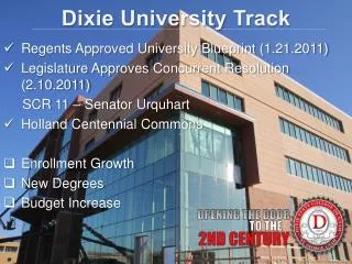 Dixie University Track