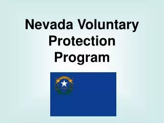 Nevada Voluntary Protection Program