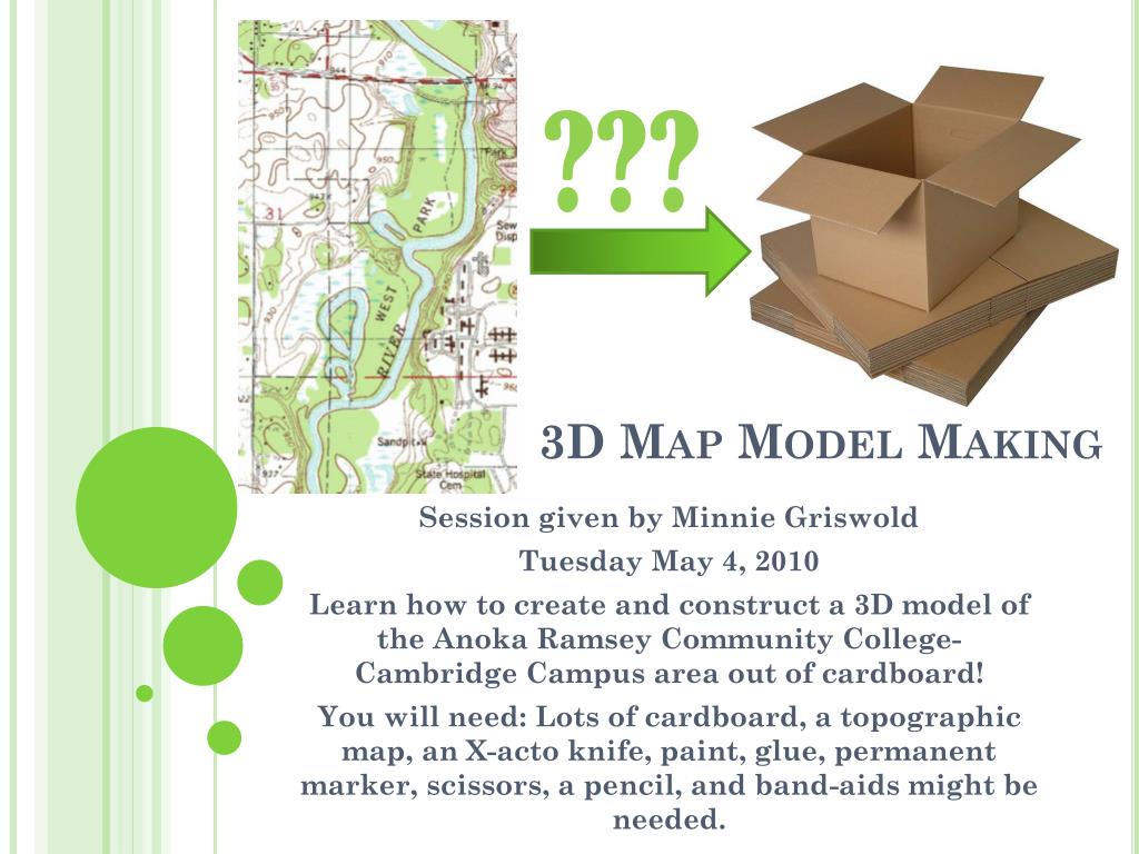 PPT - 3D Map Model Making PowerPoint Presentation, free download - ID ...