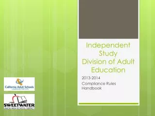 Independent Study Division of Adult Education