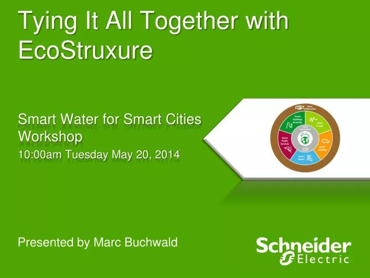 tying it all together with ecostruxure