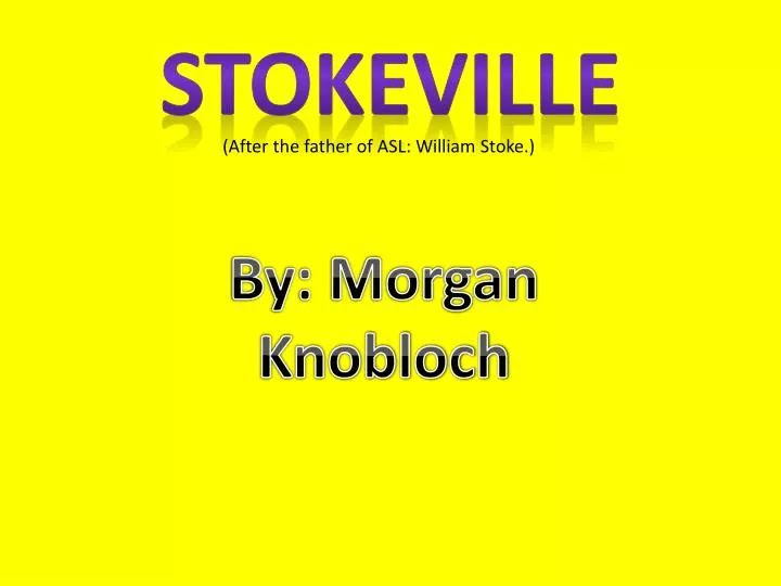 stokeville