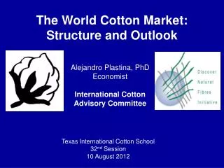 The World Cotton Market: Structure and Outlook