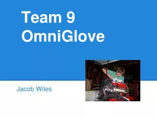 Team 9 OmniGlove