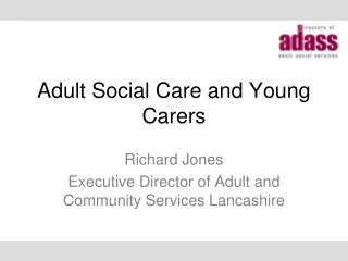 Adult Social Care and Young Carers