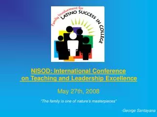 NISOD: International Conference on Teaching and Leadership Excellence May 27th, 2008