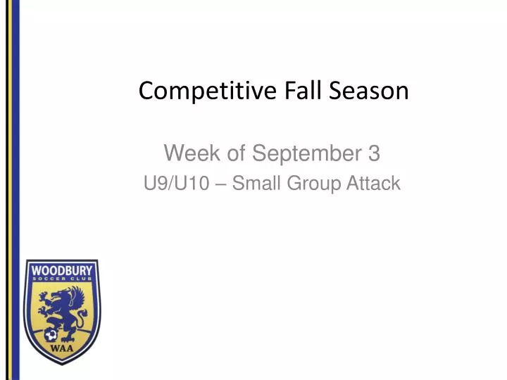 competitive fall s eason
